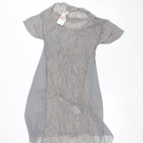 Preworn Womens Grey   A-Line  Size S