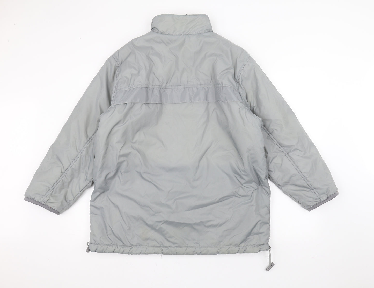 Active Womens Grey   Pea Coat Coat Size 12