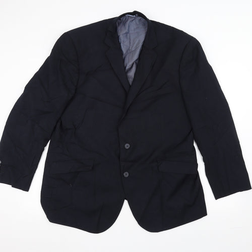 F&F Mens Blue   Jacket Suit Jacket Size 38