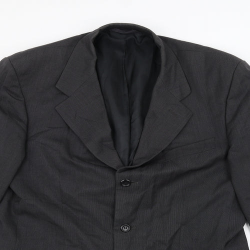 Burton Mens Grey   Jacket Suit Jacket Size 38