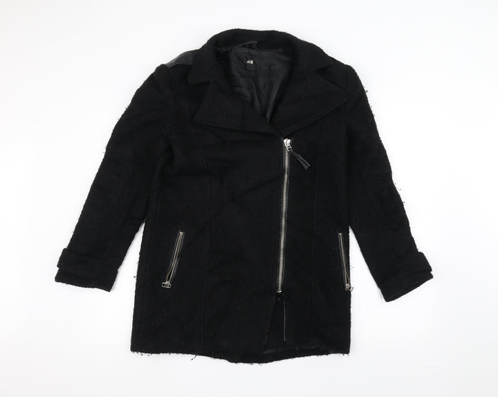 H&M Womens Black Jacket Size 6