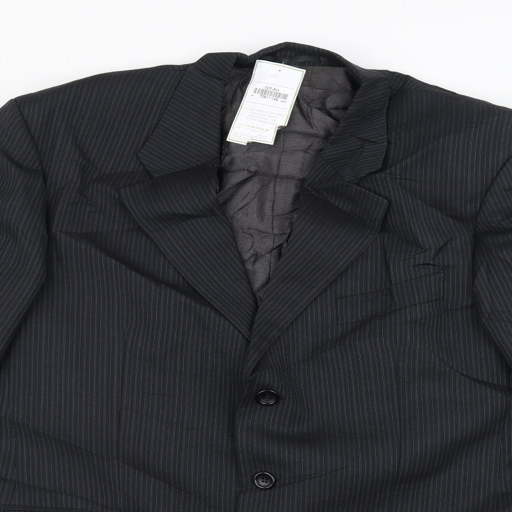 Van Kollem Mens Green   Jacket Suit Jacket Size 40