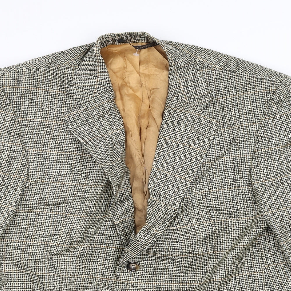 Marks and Spencer Mens Brown   Jacket Suit Jacket Size 42