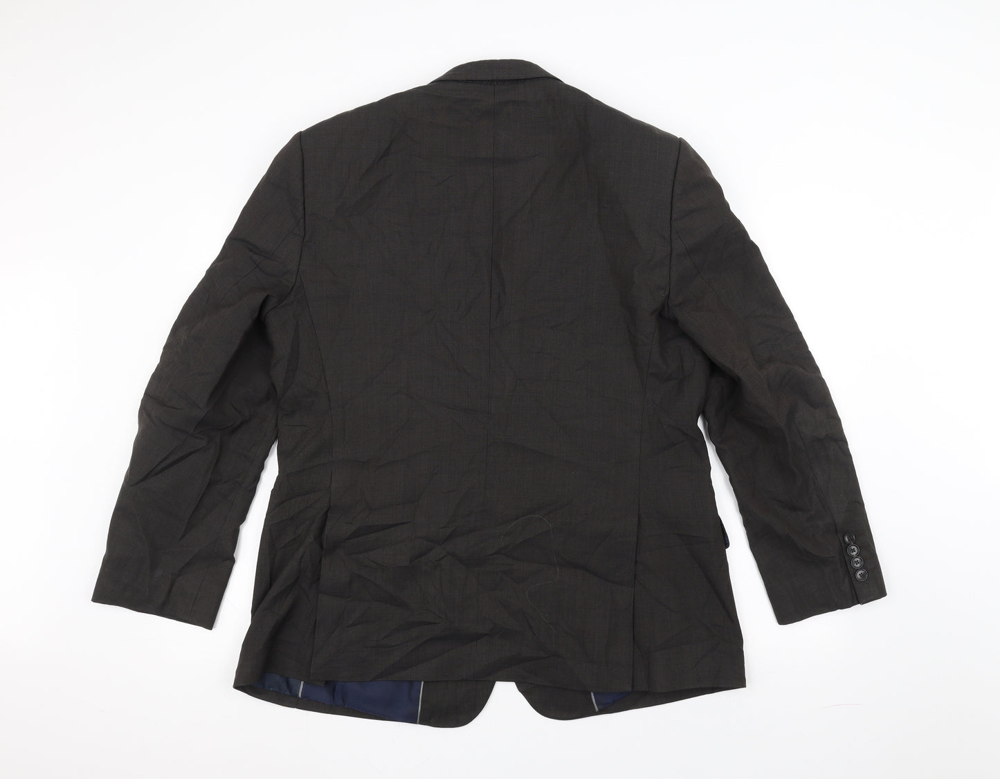 Marks and Spencer Mens Black   Jacket Suit Jacket Size 42