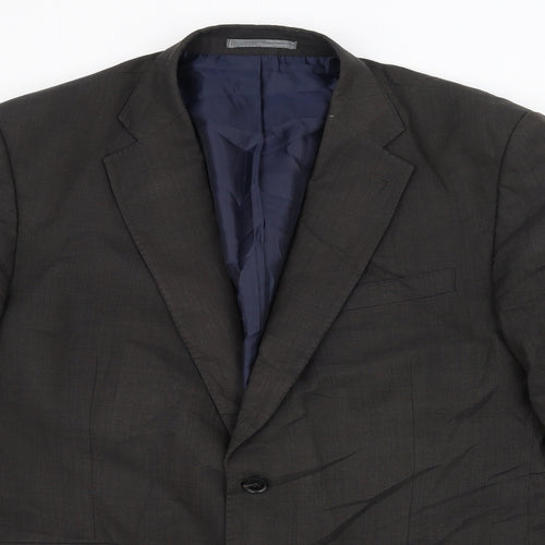 Marks and Spencer Mens Black   Jacket Suit Jacket Size 42