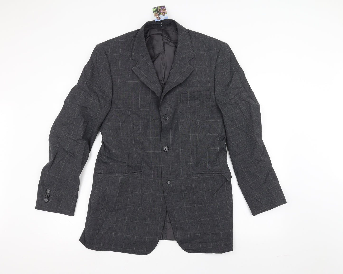 Burton Mens Grey   Jacket Suit Jacket Size 38