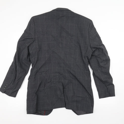Burton Mens Grey   Jacket Suit Jacket Size 38