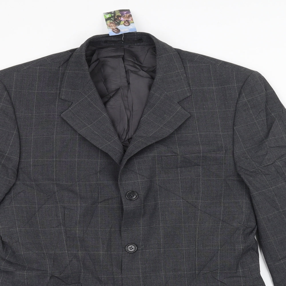 Burton Mens Grey   Jacket Suit Jacket Size 38