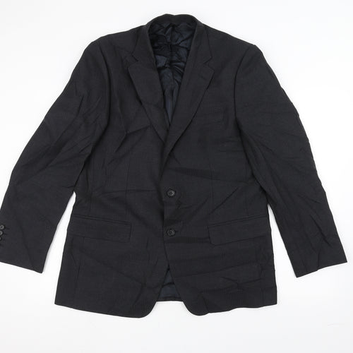 Maggie Mens Black   Jacket Suit Jacket Size 40