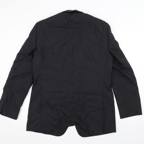 Maggie Mens Black   Jacket Suit Jacket Size 40
