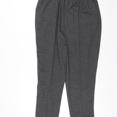 Amalina Womens Grey   Trousers  Size 18 L25 in