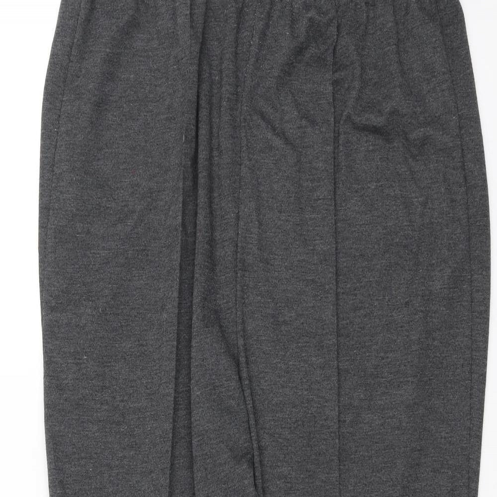 Amalina Womens Grey   Trousers  Size 18 L25 in
