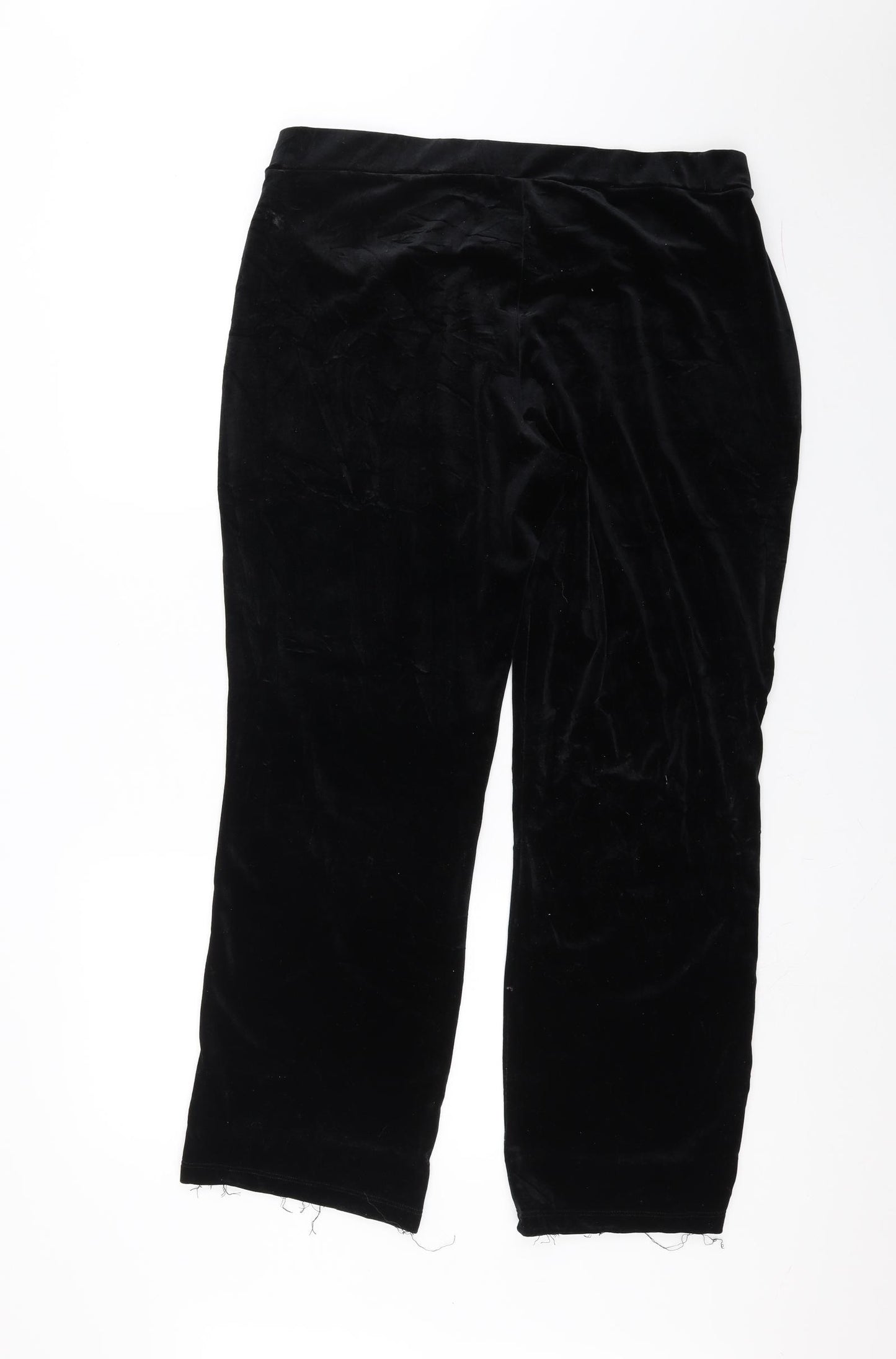 Marks and Spencer Womens Black   Trousers  Size 16 L26 in