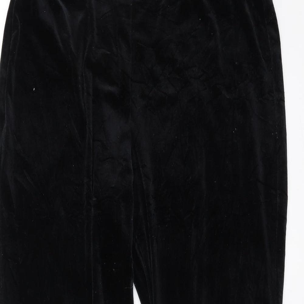 Marks and Spencer Womens Black   Trousers  Size 16 L26 in