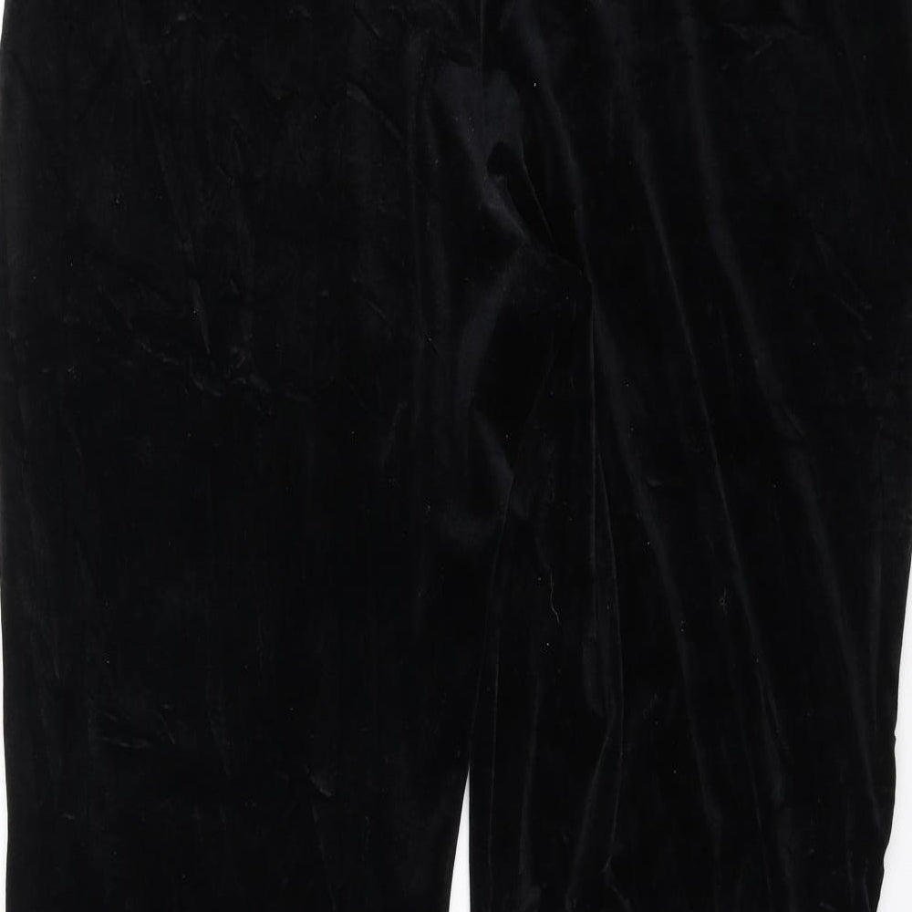 Marks and Spencer Womens Black   Trousers  Size 16 L26 in