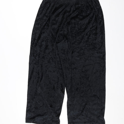 Preworn Womens Black   Trousers  Size 20 L20 in