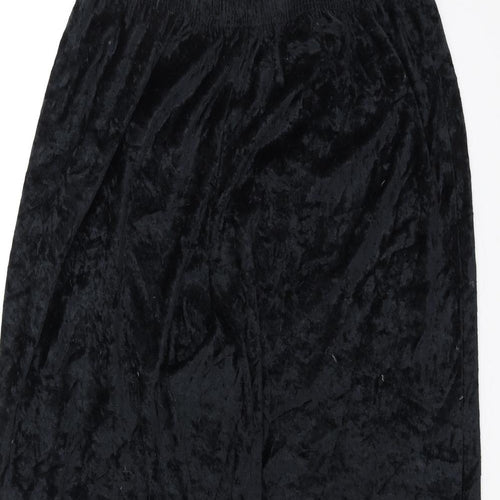 Preworn Womens Black   Trousers  Size 20 L20 in