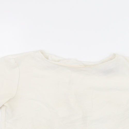 ASOS Womens White   Basic T-Shirt Size 10