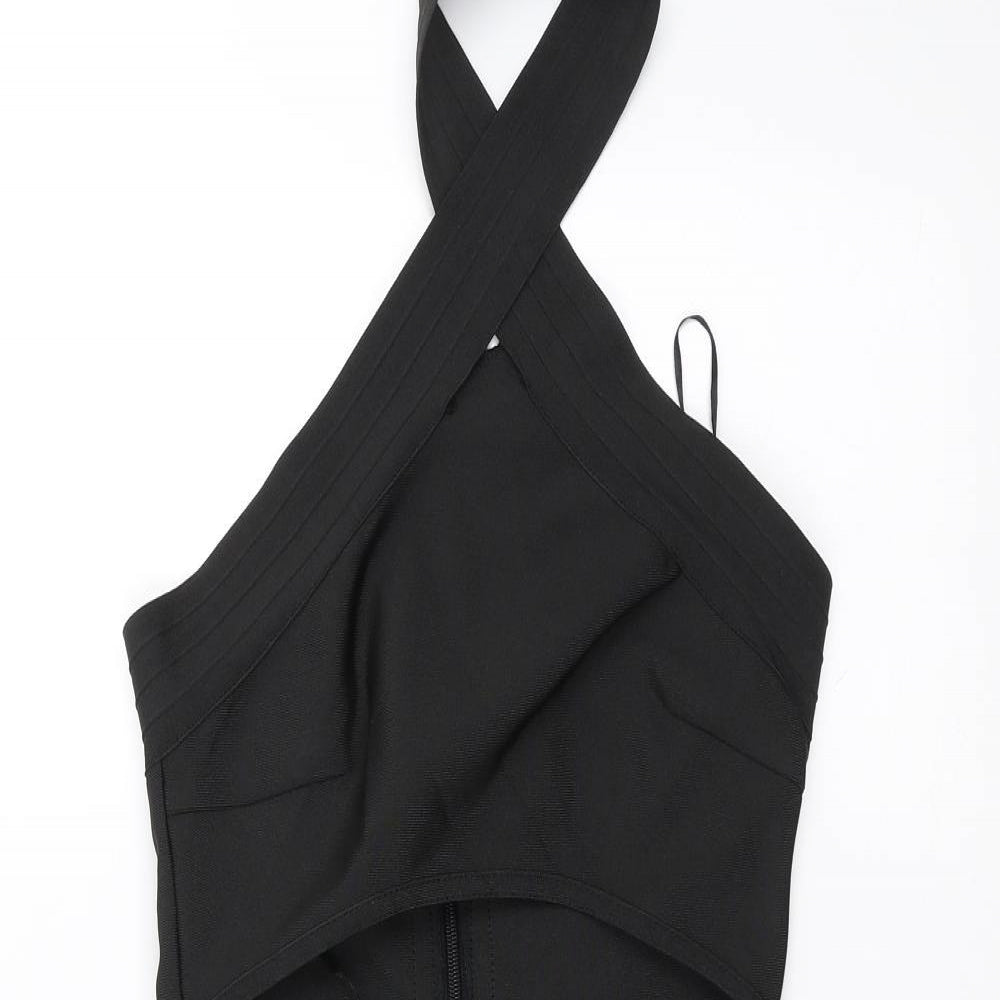 In the Style Womens Black   Pencil Dress  Size 6
