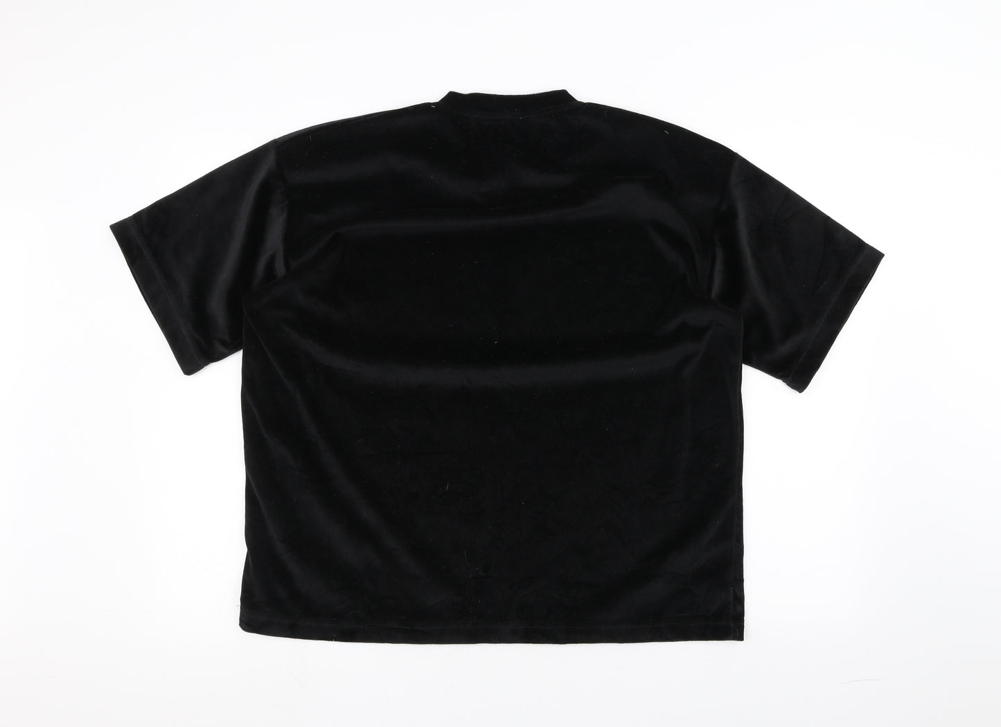 Identikit Mens Black    T-Shirt Size L