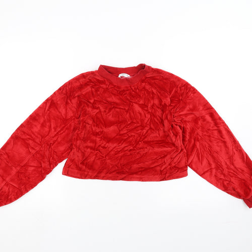 Matalan Girls Red   Pullover Jumper Size 12 Years