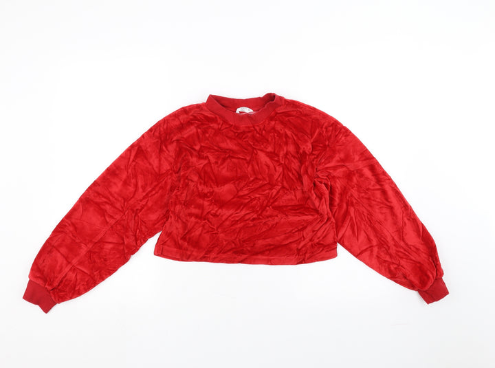 Matalan Girls Red   Pullover Jumper Size 12 Years