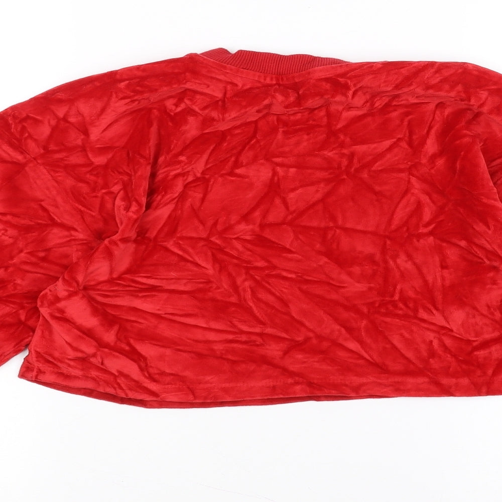 Matalan Girls Red   Pullover Jumper Size 12 Years
