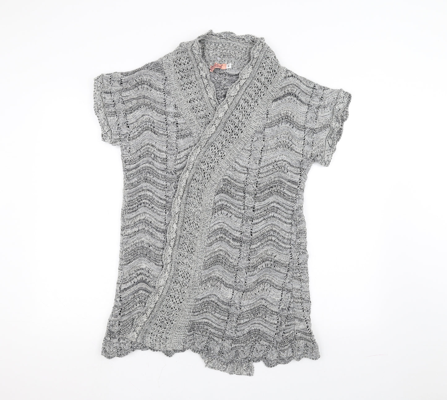 Blush Womens Grey   Jacket Coatigan Size M