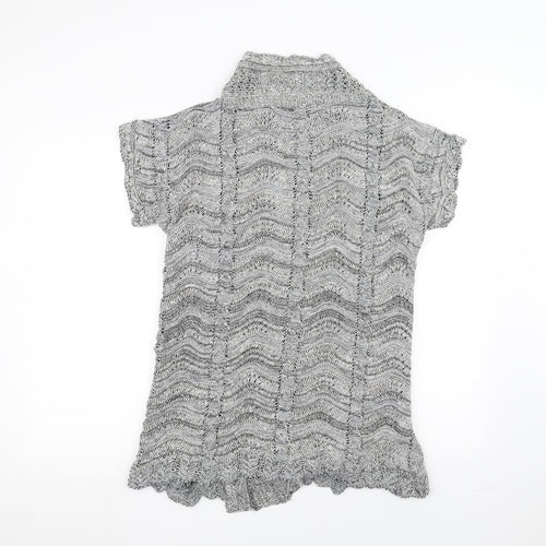 Blush Womens Grey   Jacket Coatigan Size M