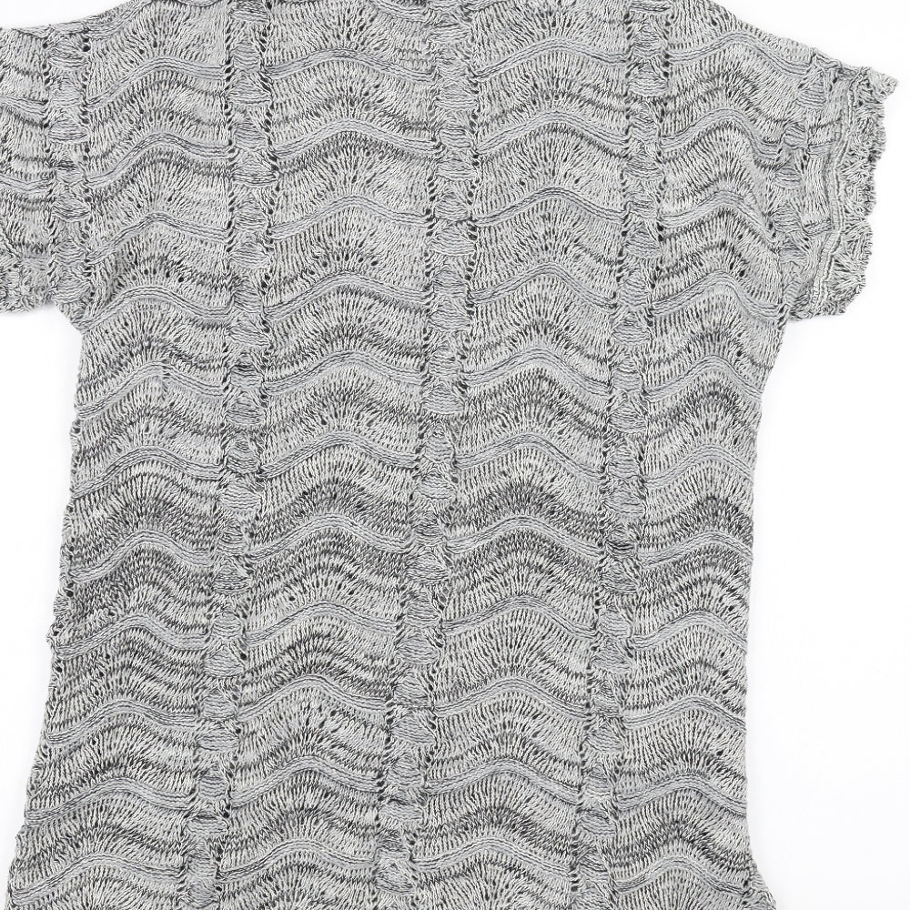 Blush Womens Grey   Jacket Coatigan Size M