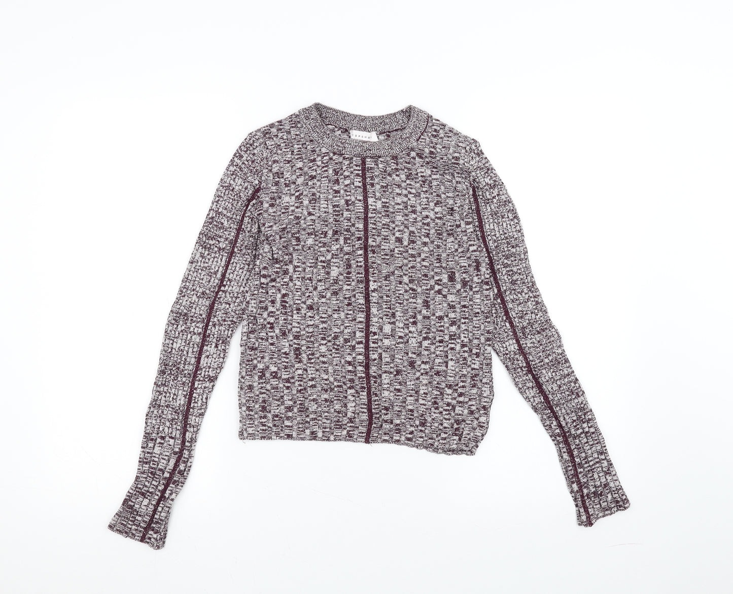 Topshop Mens Purple   Pullover Jumper Size S