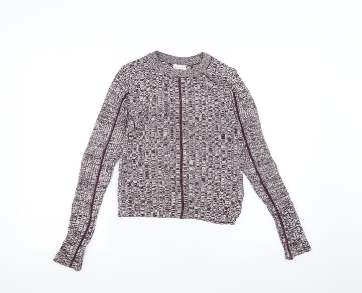Topshop Mens Purple Pullover Jumper Size S