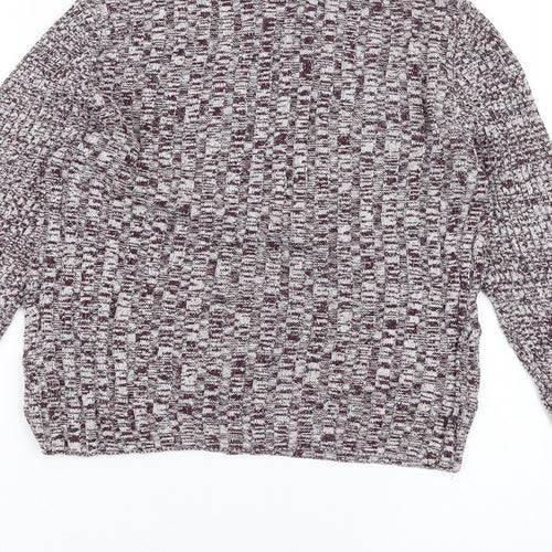 Topshop Mens Purple   Pullover Jumper Size S