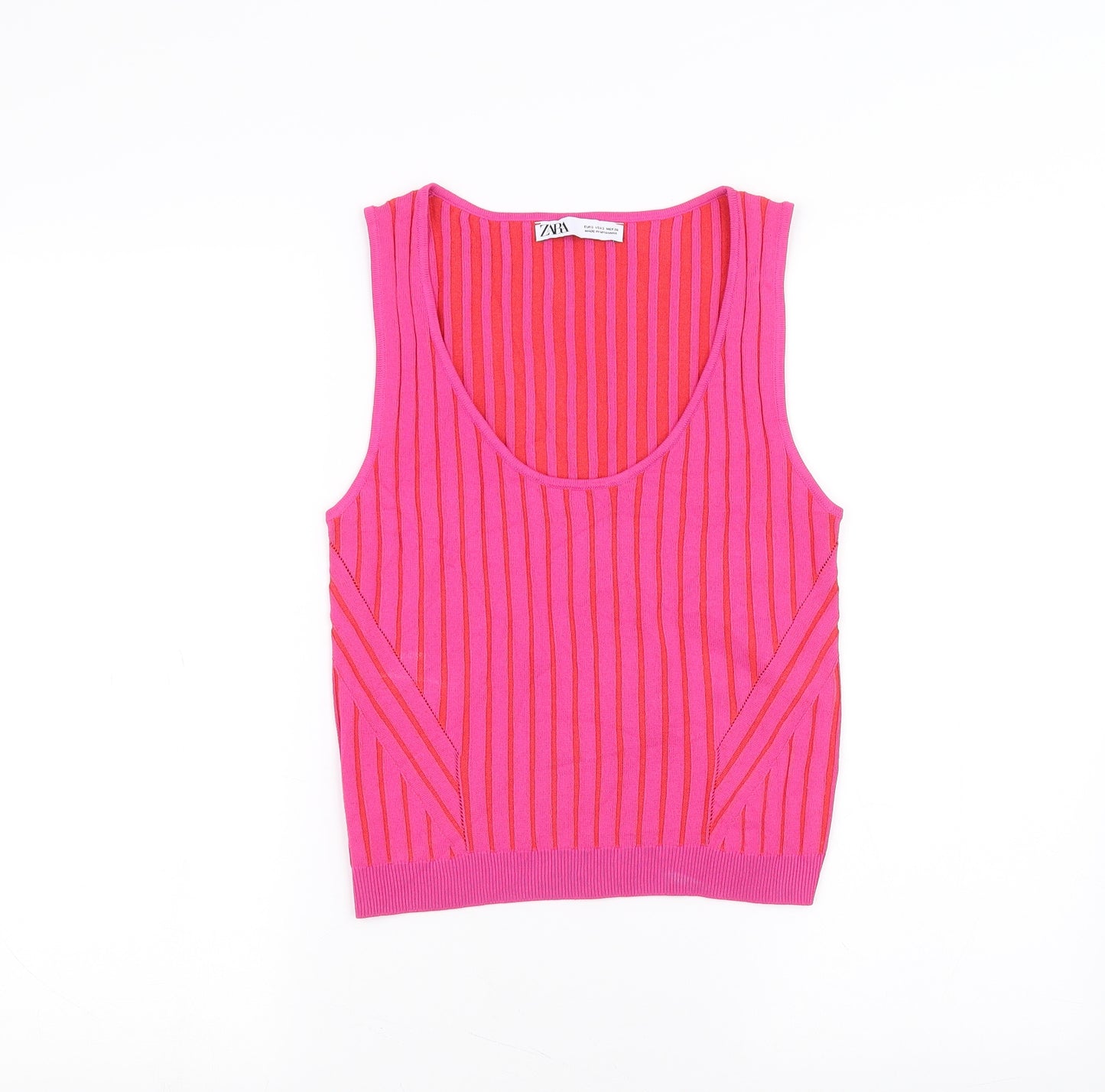 Zara Womens Pink   Basic T-Shirt Size S