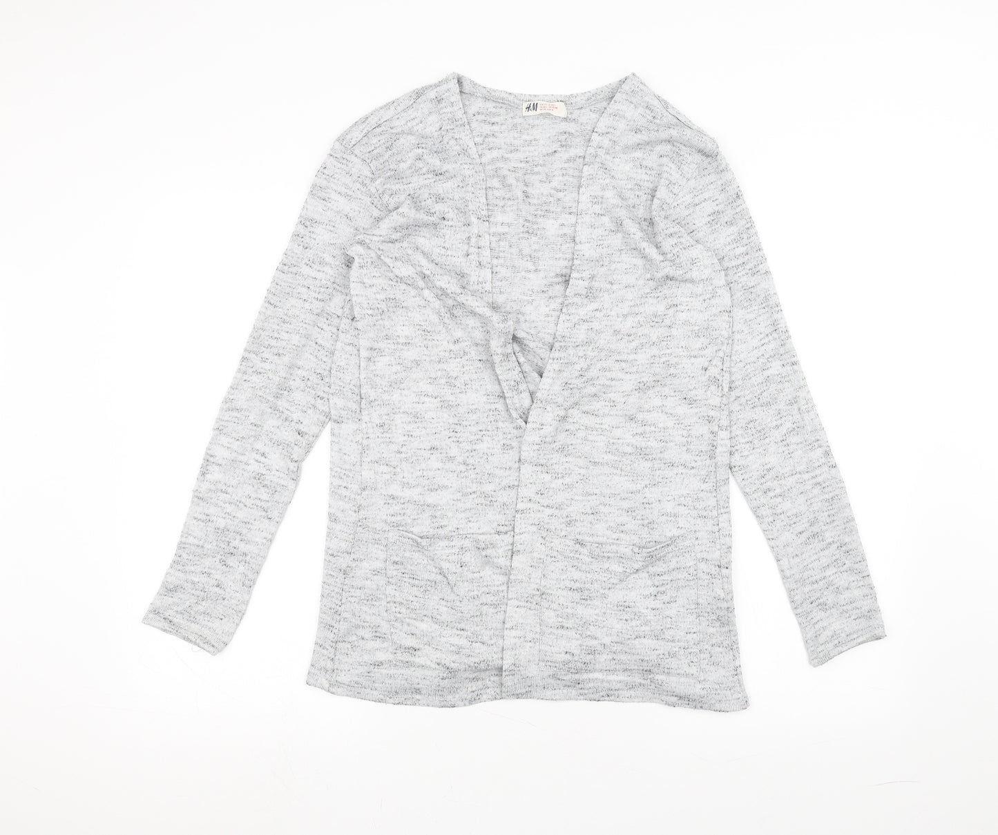 H&M Girls Grey   Jacket Coatigan Size 14 Years