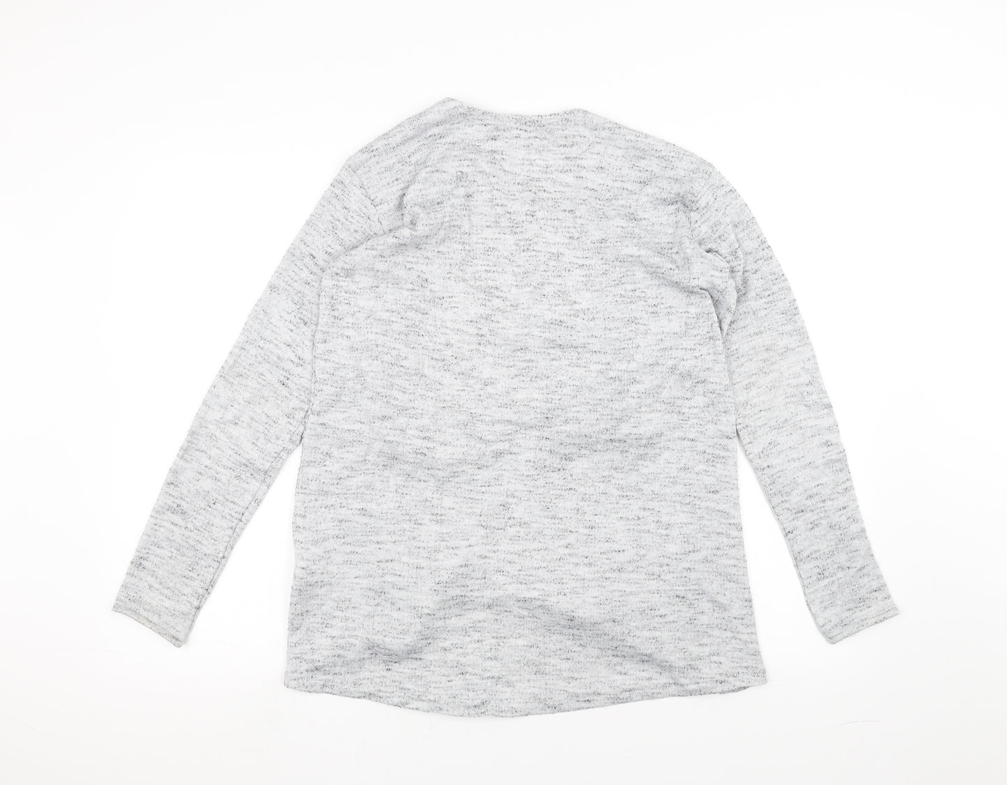 H&M Girls Grey   Jacket Coatigan Size 14 Years