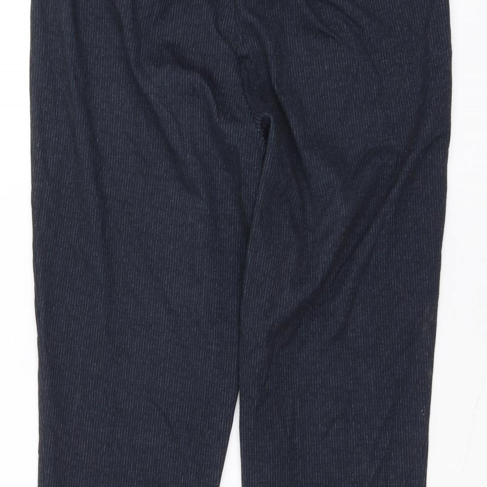 NEXT Womens Blue   Trousers  Size 10 L25 in