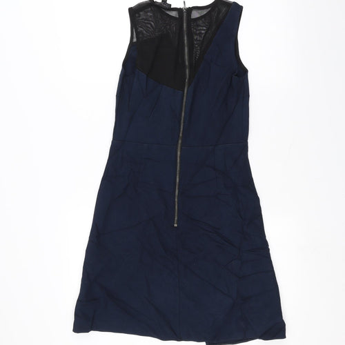 Topshop Womens Blue   A-Line  Size 8