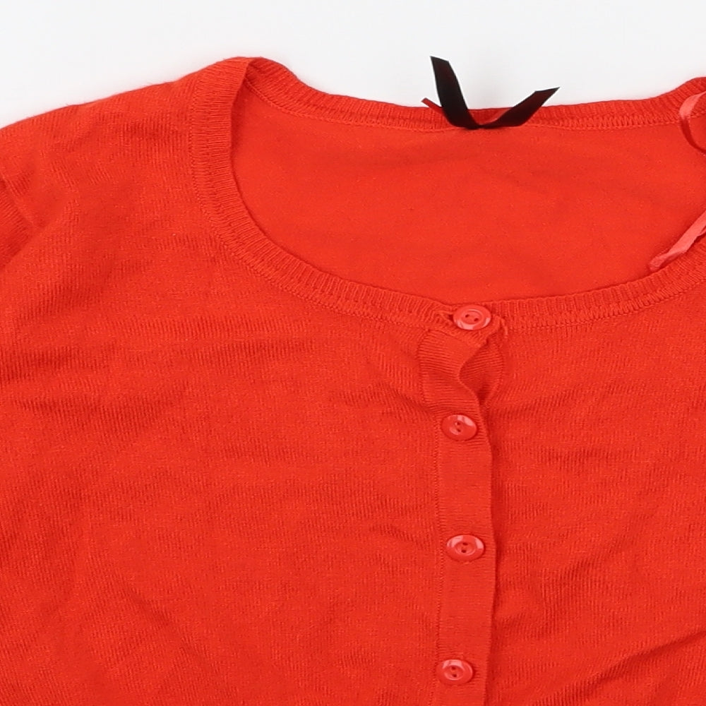 Atmosphere Womens Orange   Cardigan Jumper Size 12