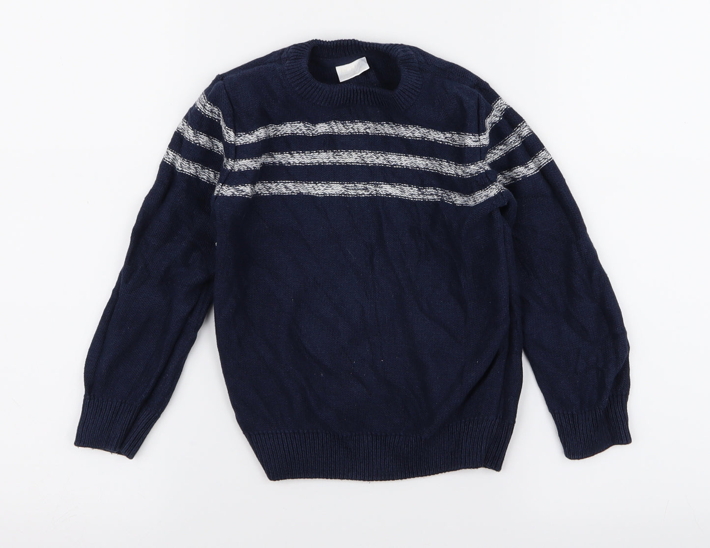 F&F Boys Blue   Pullover Jumper Size 3 Years