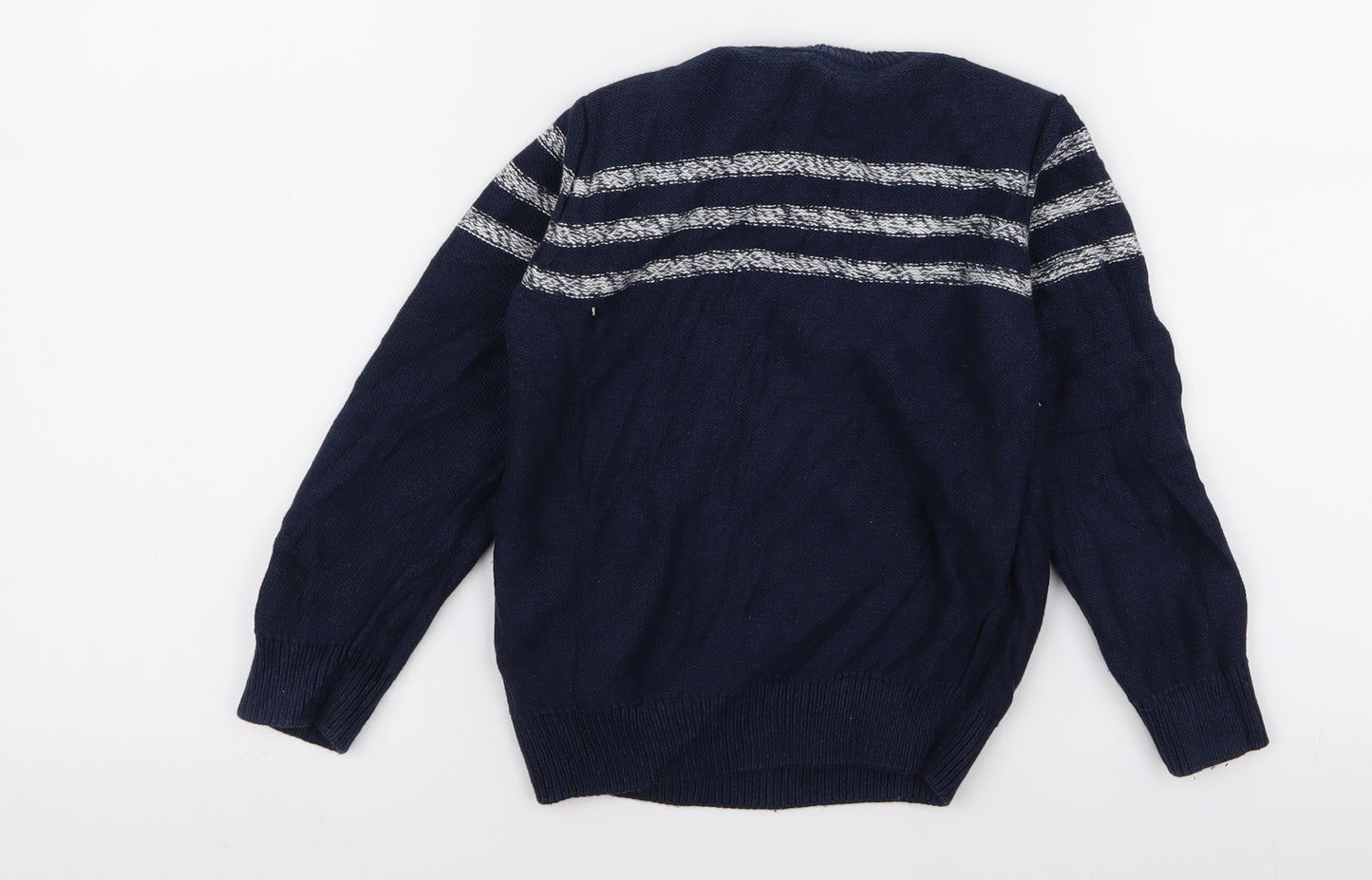 F&F Boys Blue   Pullover Jumper Size 3 Years