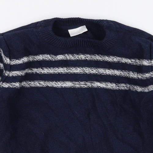 F&F Boys Blue   Pullover Jumper Size 3 Years