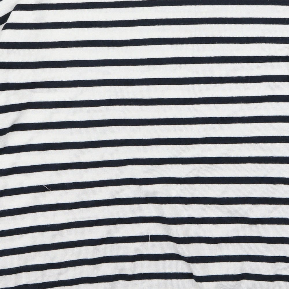 Atmosphere Womens Blue Striped  Pullover Jumper Size 12