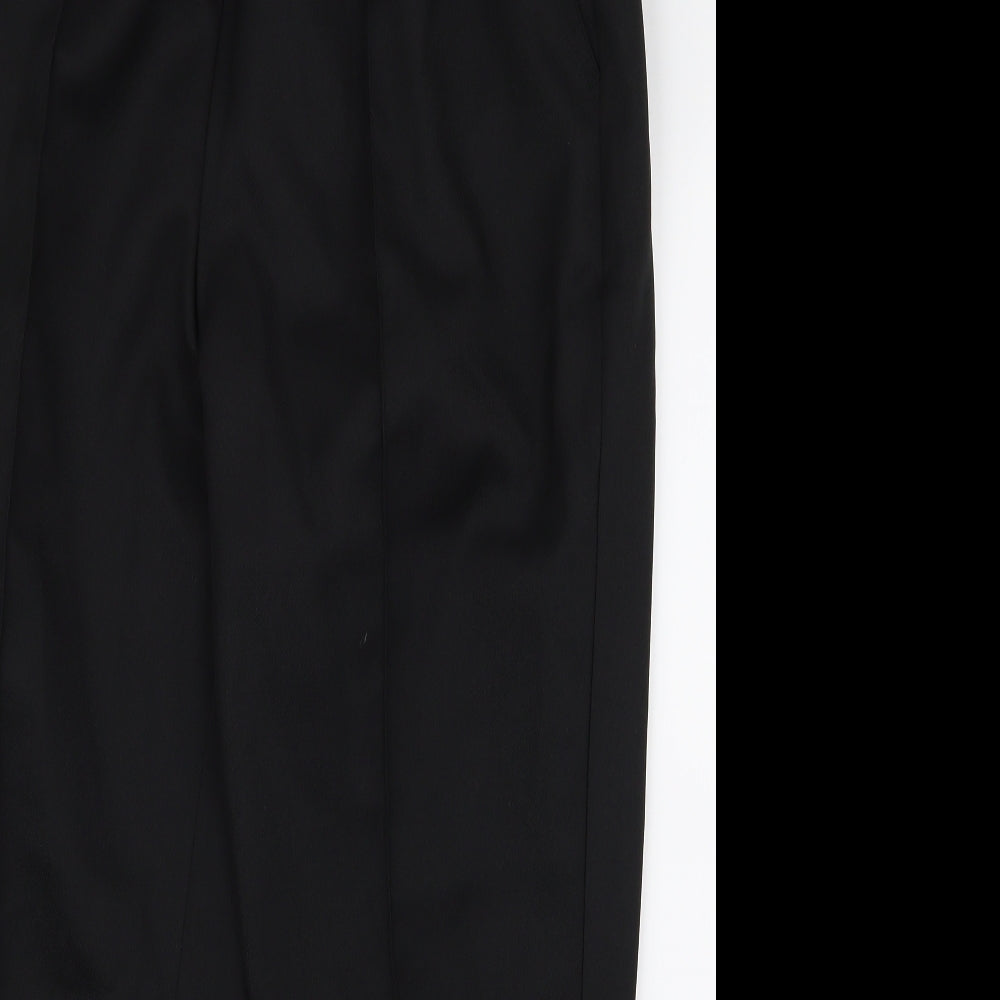 Damart Mens Black   Trousers  Size 30 L20 in
