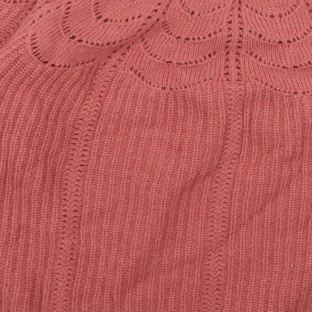 Joules Womens Pink   Pullover Jumper Size L