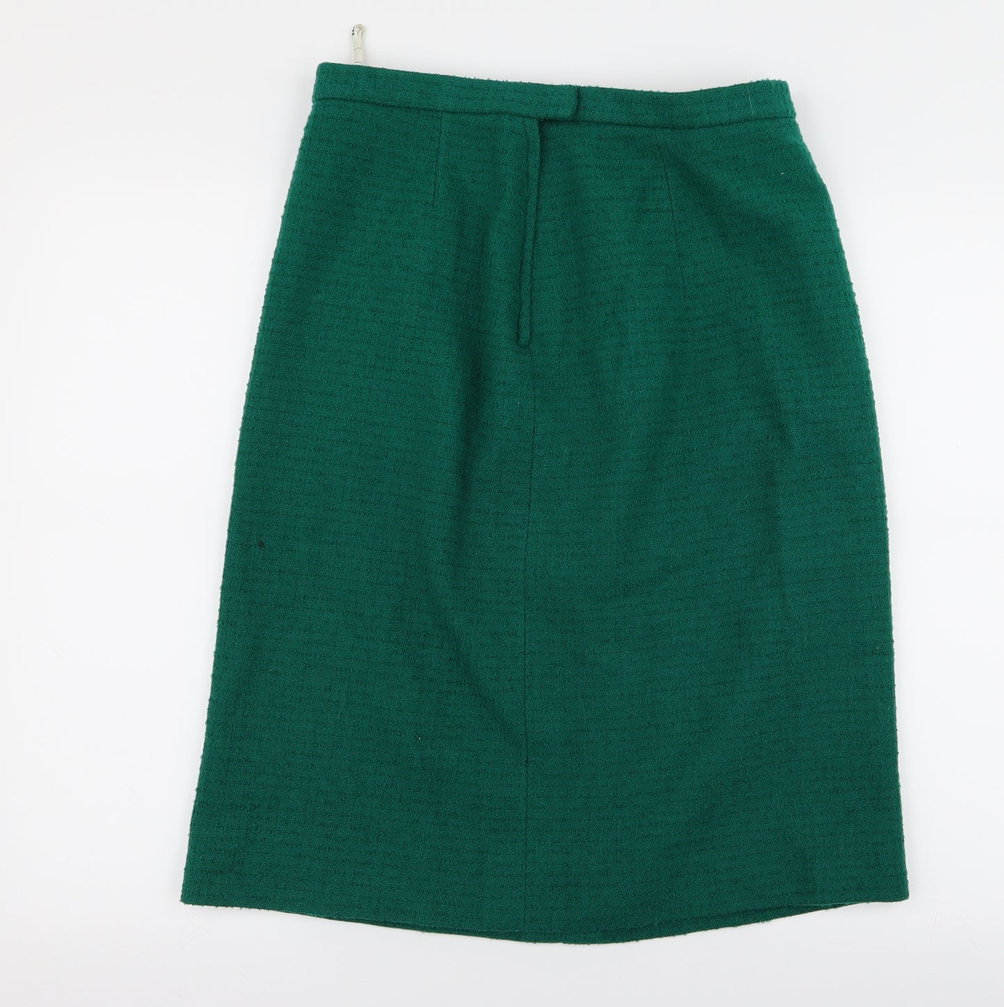Preworn Womens Green  Rayon Straight & Pencil Set Size 30