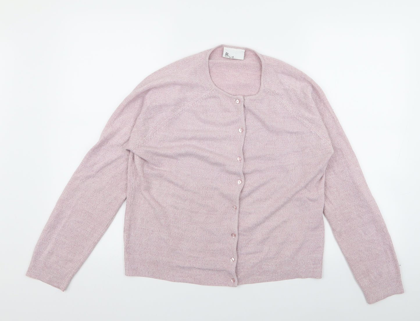 BHS Womens Pink   Cardigan Jumper Size 16