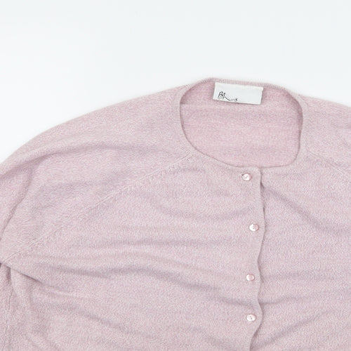BHS Womens Pink   Cardigan Jumper Size 16