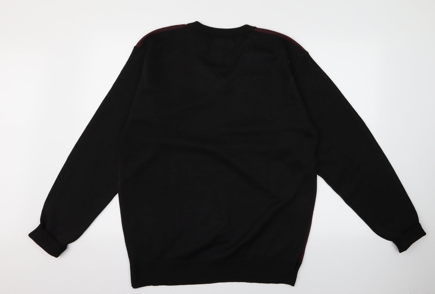 ballantrae Mens Black   Pullover Jumper Size XL