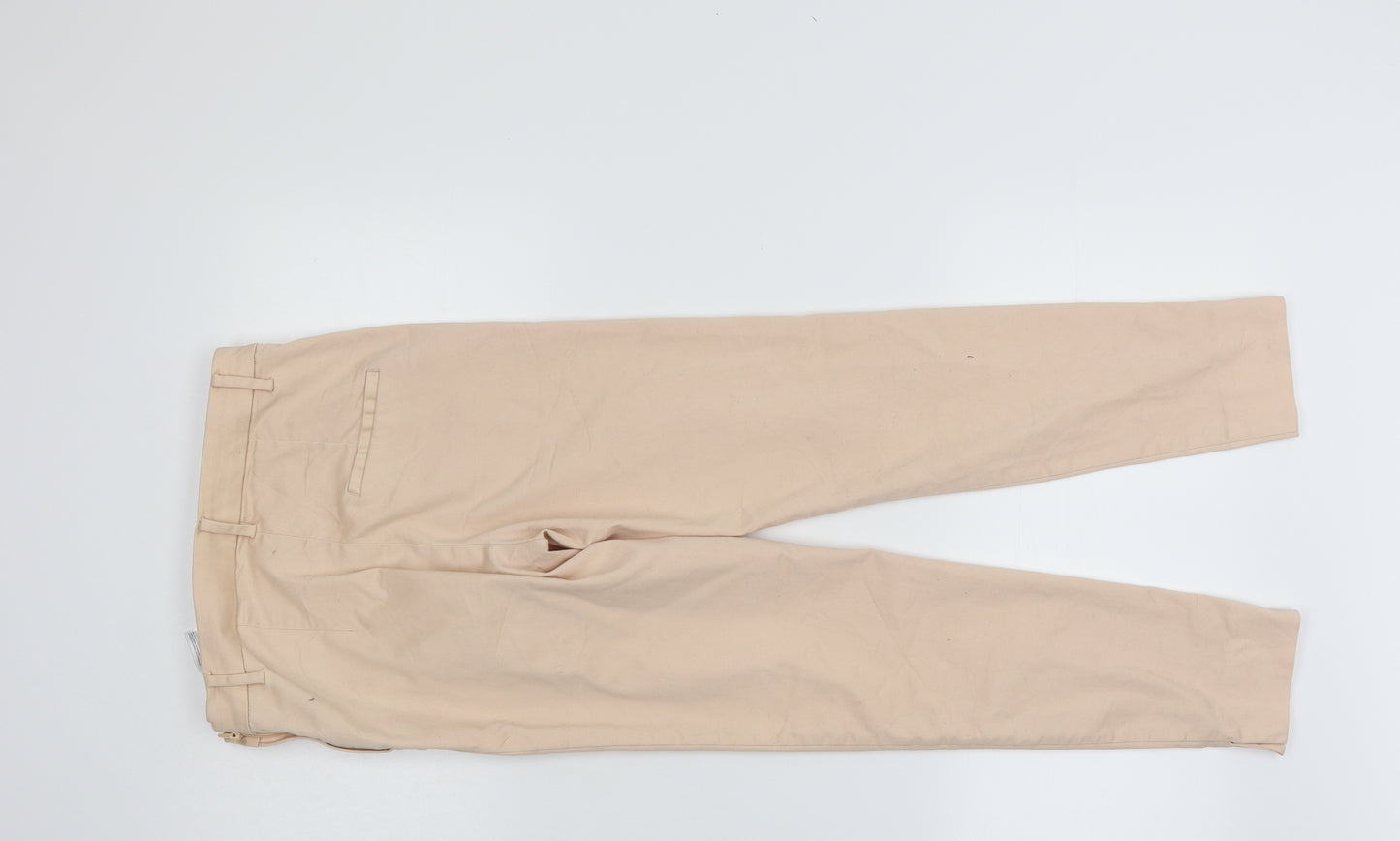 H&M Womens Pink   Jegging Trousers Size 34 L25 in